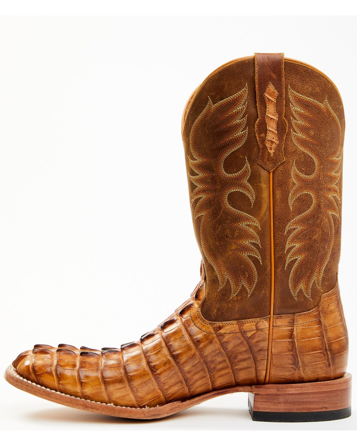 Cody James Men's Caiman Cognac 12" Exotic Western Boot Broad Square Toe - Asr21-22 - Image 3