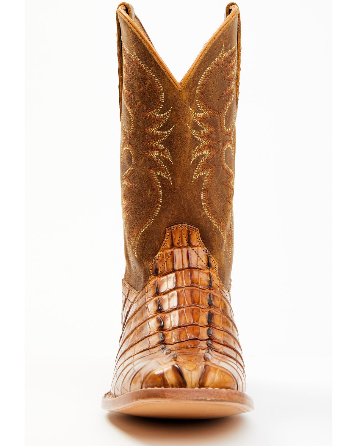 Cody James Men's Caiman Cognac 12" Exotic Western Boot Broad Square Toe - Asr21-22 - Image 4
