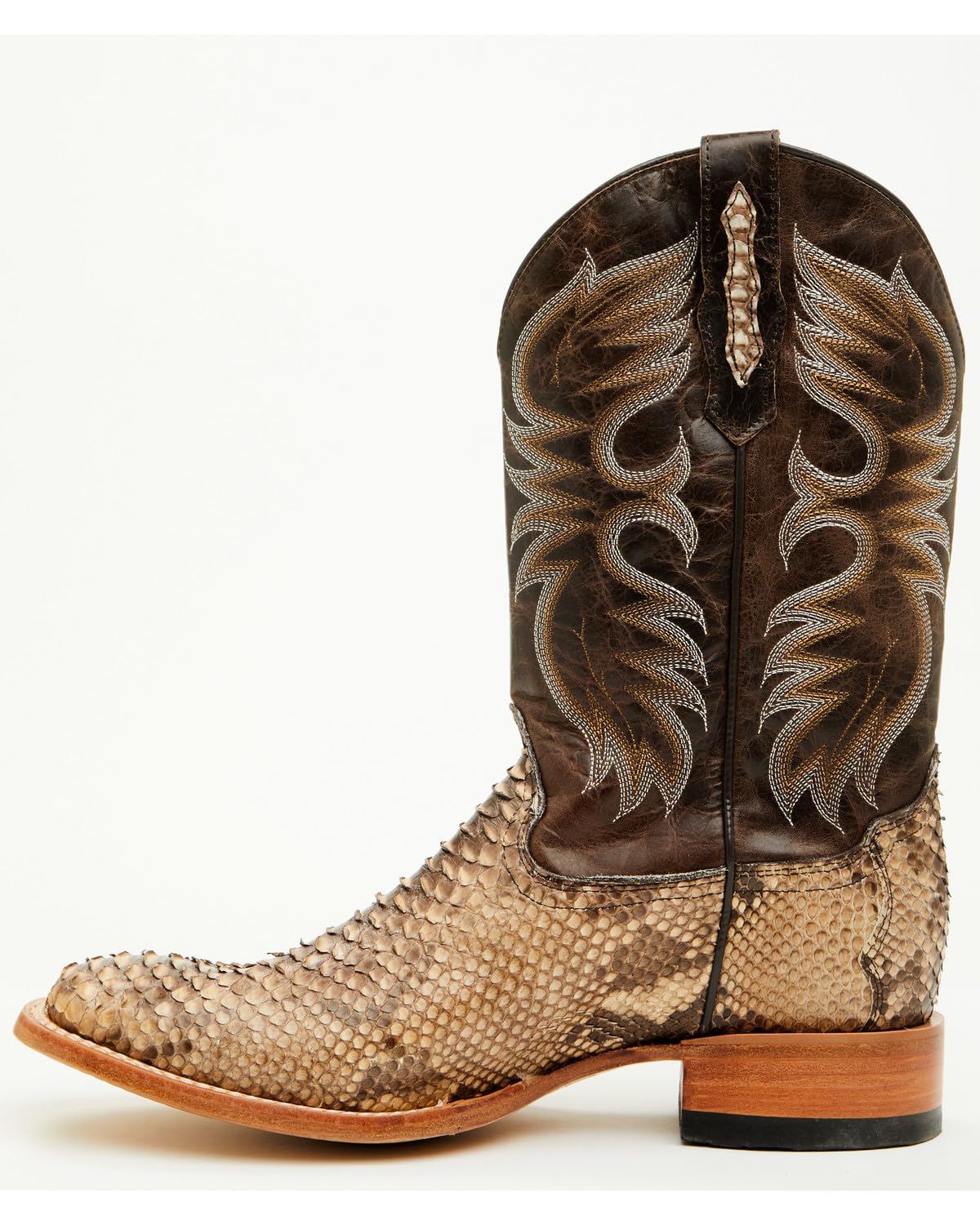 Cody James Men's Exotic Python Western Boot Broad Square Toe - Asr21-20 - Image 3