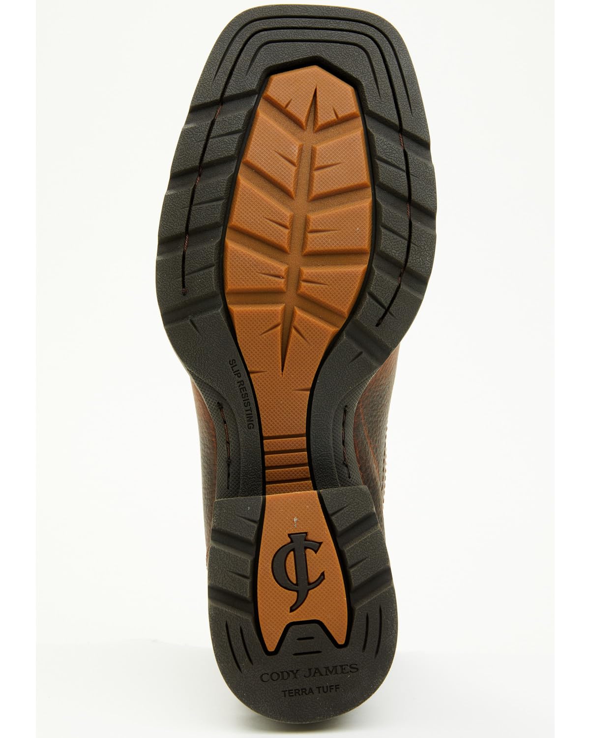 Cody James Men's Ranger Chelsea Boot Broad Square Toe Brown 10 1/2 D(M) US - Image 7