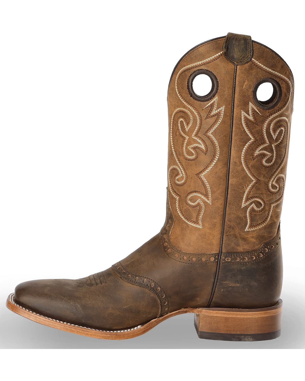 Cody James Men's Saddle Vamp Western Boot Broad Square Toe - Bb02 - Image 3