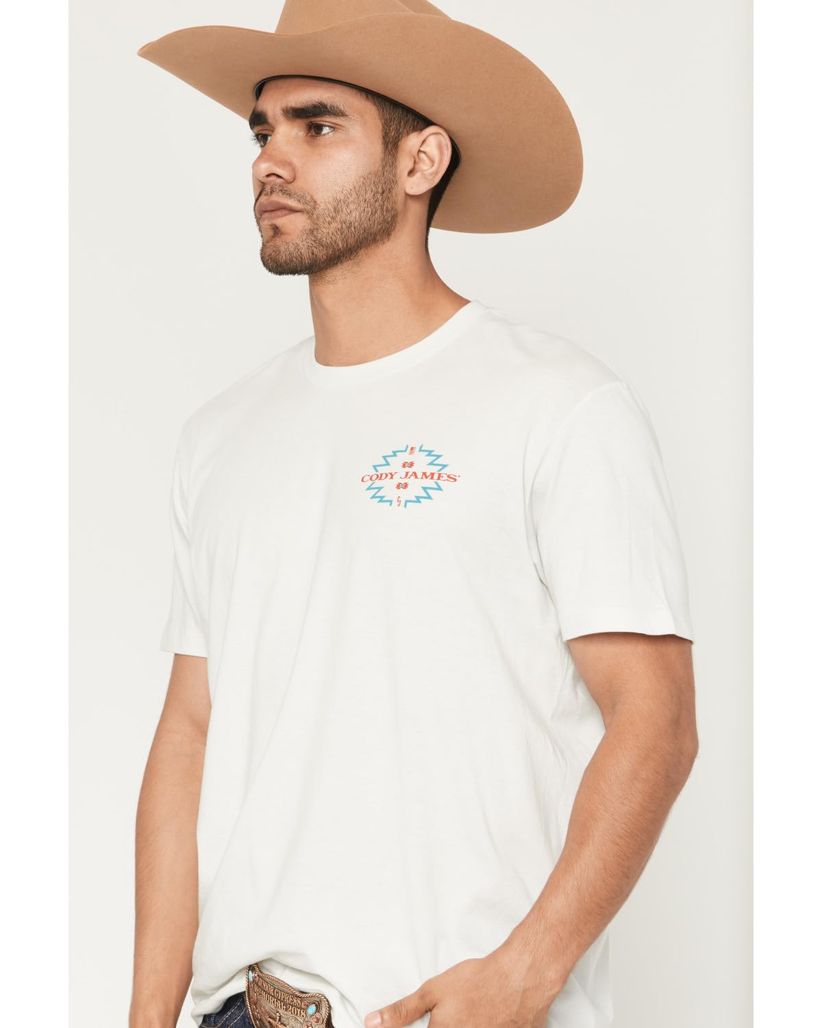 Cody James Men's Southwestern Sunset Short Sleeve Graphic T-Shirt - CJFA25T21-NAT XX- US - Image 3